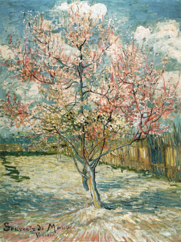Peach Tree in Bloom at Arles - Van Gogh Painting On Canvas